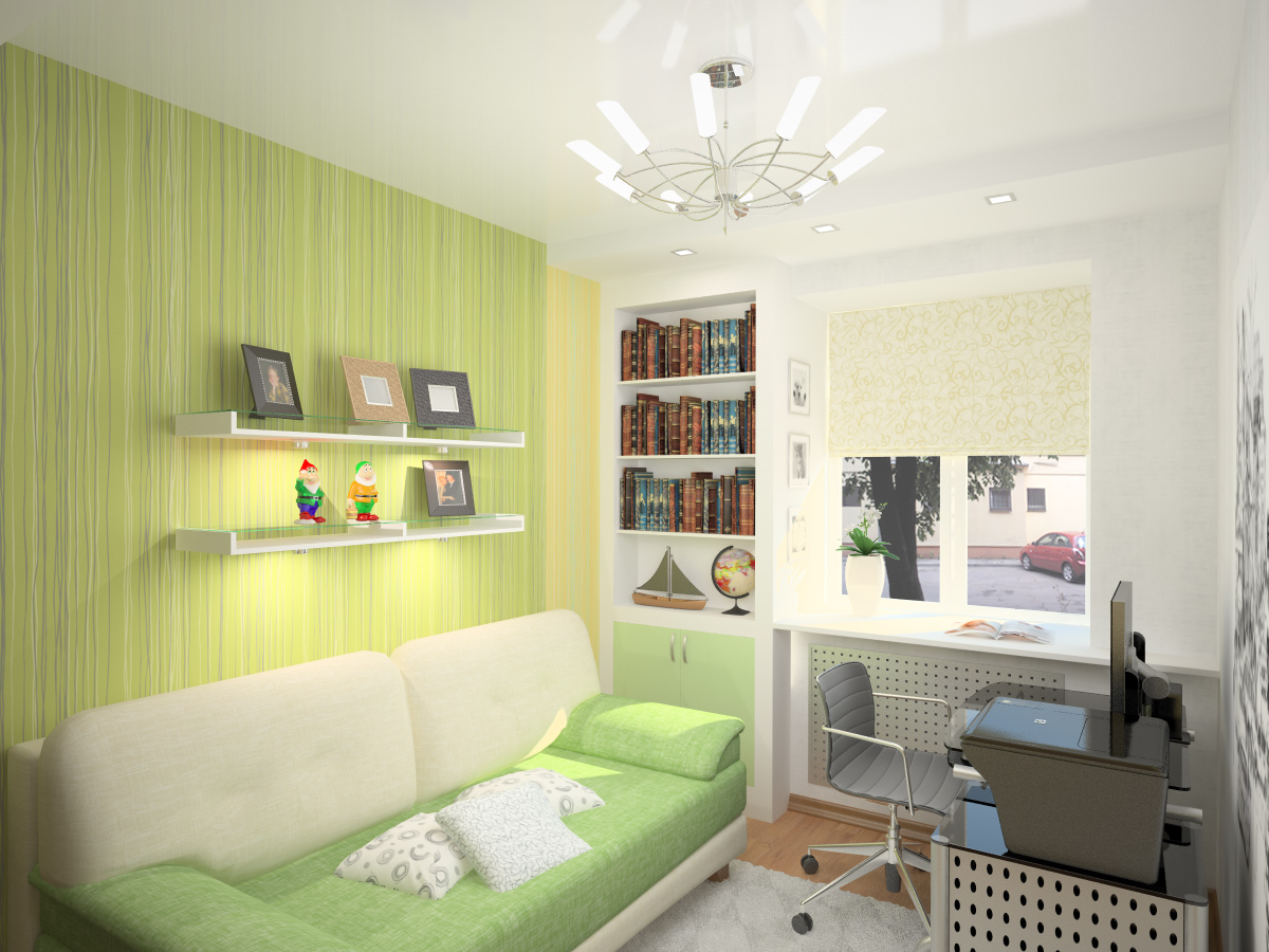 interior style of a small room