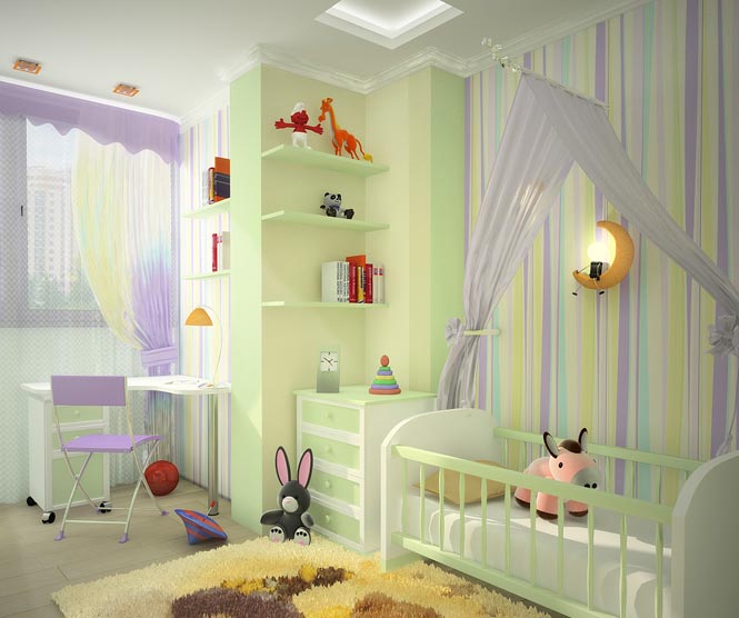 children s room interior