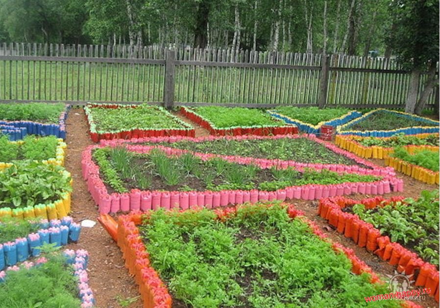 DIY flower bed