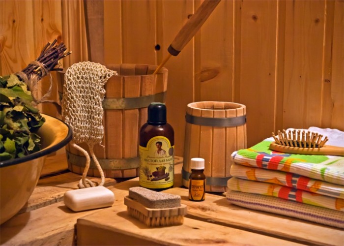 how to go to the sauna
