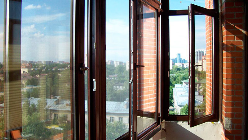 glazing a loggia