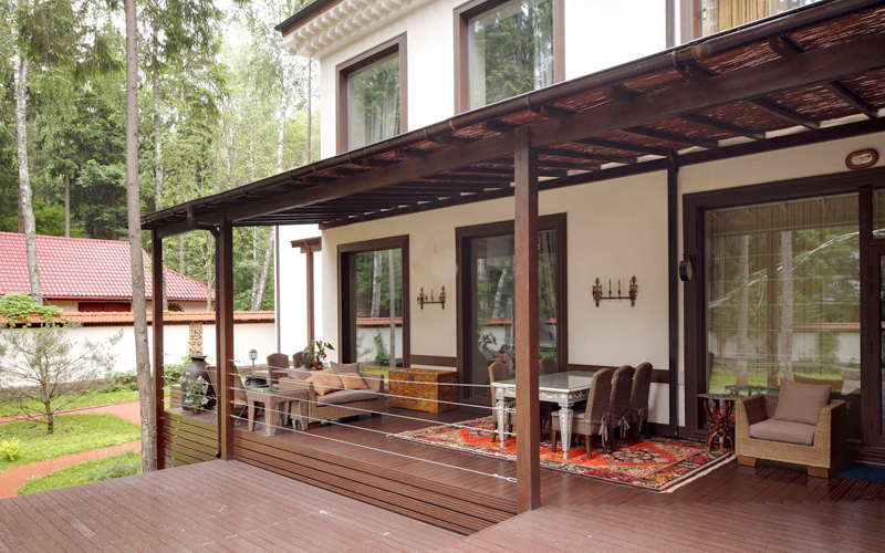 open terrace
