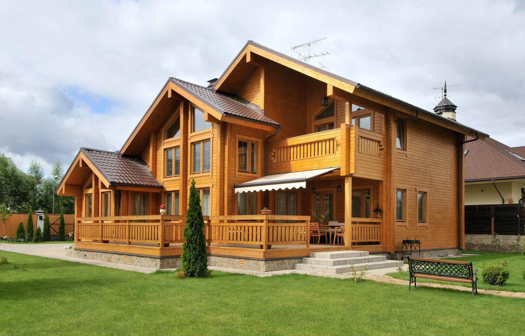 logs for construction