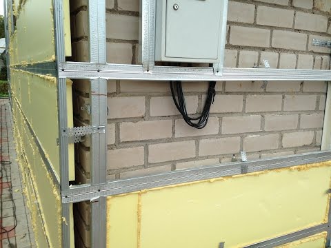 Утепление кирпичного дома снаружи - профессиональный обзор