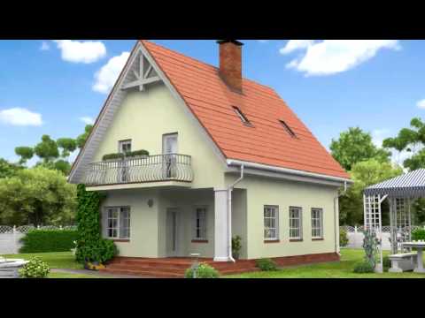 Уютные дома и коттеджи с мансардой