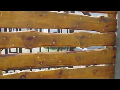 Как сделать забор дешево и круто.