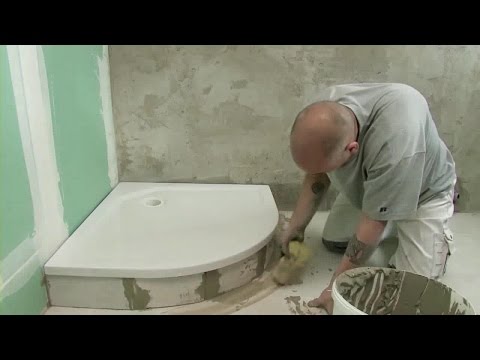 Установка душевой кабины - видео