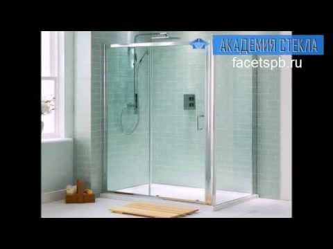 Душевые кабины из стекла - как обустроить душ в ванной?