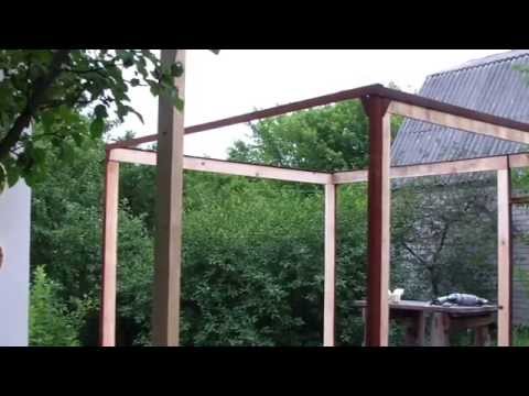 СТРОИМ КАРКАСНЫЙ ДОМИК НА ДАЧЕ СВОИМИ РУКАМИ
