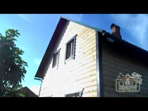 Готовая наружная отделка брусового дома