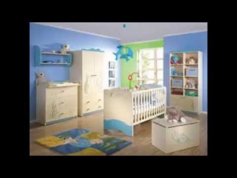 Интерьер детской комнаты для новорожденного
