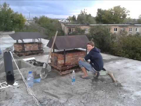 Ремонт крыши дома своими руками. Ризолин - Кровельный материал.
