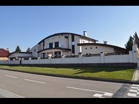 Коттедж в стиле хай-тек 870 кв.м на 45 сотках в ЖК Дубровка, Калужское шоссе