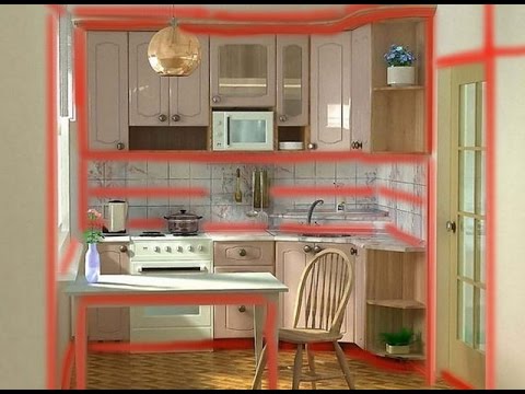 Дизайн маленькой кухни хрущевка