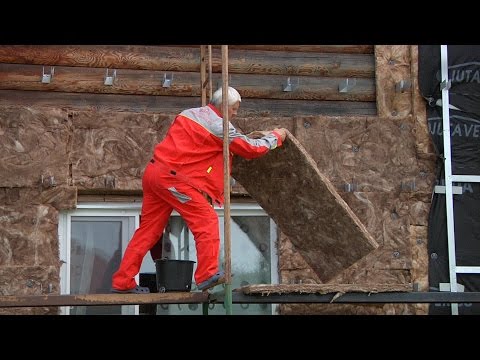 Утепление дома минеральной ватой // FORUMHOUSE