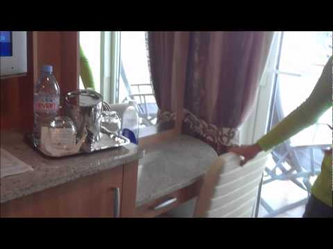 Celebrity Eclipse Veranda (balcony) Cabin Tour