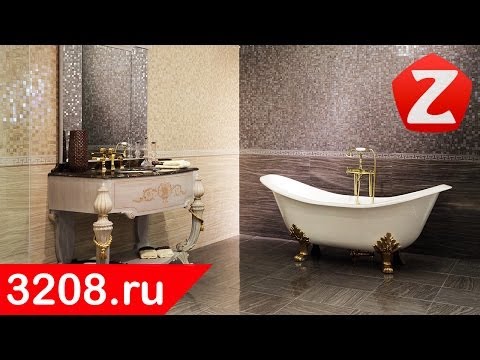 Секреты выбора керамической плитки. Дизайн и ремонт ванной комнаты. Ремонт и отделка квартиры.