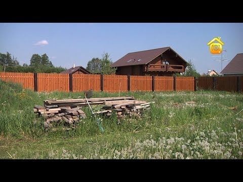 Полупрозрачный деревянный забор. Своими руками // FORUMHOUSE