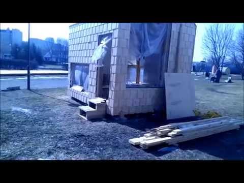 Как построить дом за 100 тысяч рублей своими руками (часть 1)  How to build a house