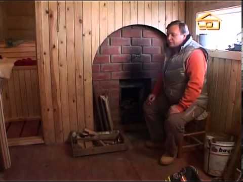 Как строить баню, выбор печи для бани.
