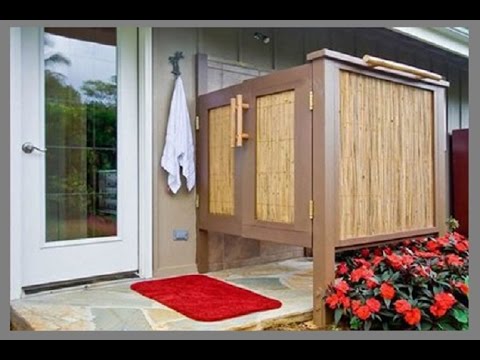 Летний душ на даче - это комфорт своими руками