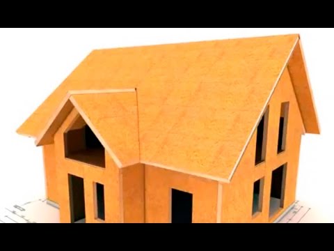 Как построить дом из Sip панелей