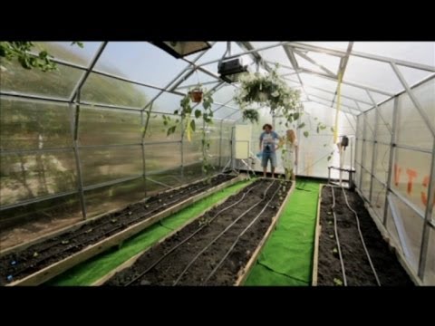 Теплица из поликарбоната своими руками - Дача 3.05.2014