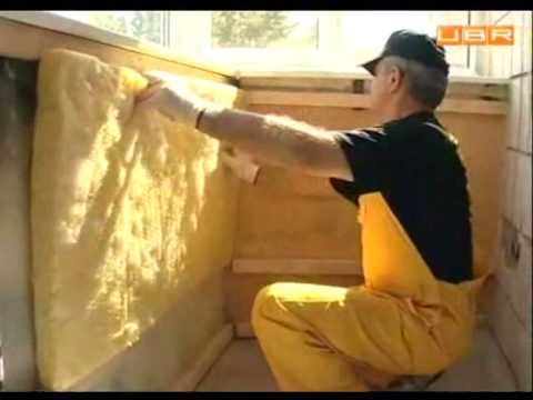 Утепление балкона своими руками
