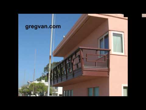1940s Wood Balcony Railing - Interesting Architecture And Home Building