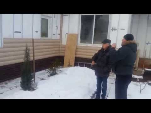 Утепление деревянного дома под сайдинг
