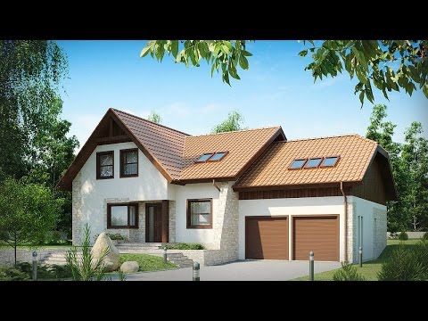 Проекты загородных домов с мансардой