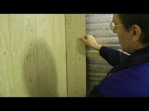 Монтаж панелей МДФ на стены