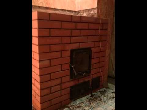 Ремонт кирпичной печи, полная замена топки