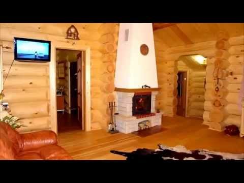 Дизайн деревянного дома внутри,- фото.