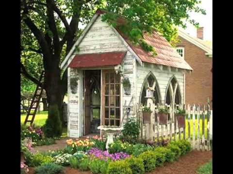 Дачные постройки ,Красивые сараи для дачи