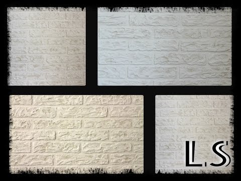 DIY: ИМИТАЦИЯ КИРПИЧНОЙ СТЕНЫ