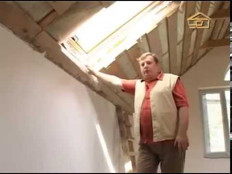 Утепление мансарды своими руками