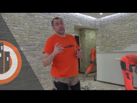 Искусственный кирпич в интерьере, мастер класс Декоративная отделка стен