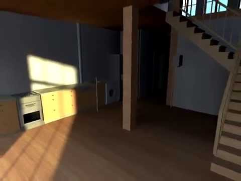 Дизайн интерьера таунхауса. (c) House3d.org