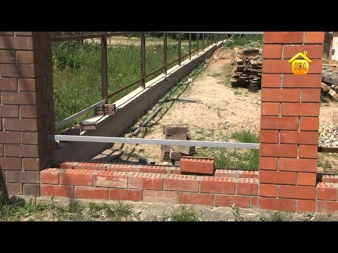 Забор из профнастила // FORUMHOUSE