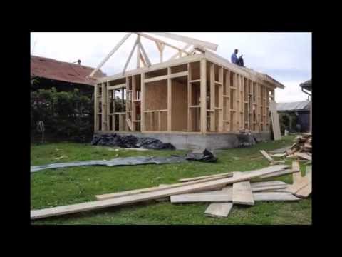 Каркасный дом за 2 минуты