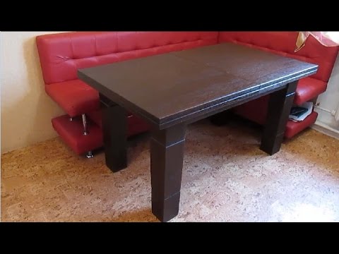 Купили новый стол на кухню