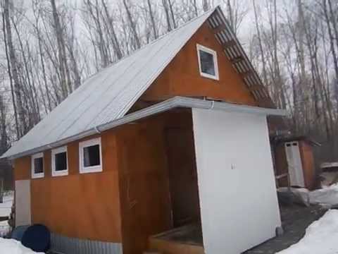 Как построить баню недорого - открытие сезона 2015