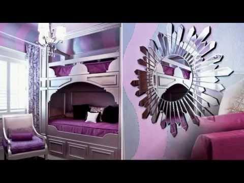 Фиолетовый цвет в интерьерах, часть 1