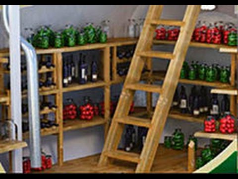 Погреб теория и схемы / Строим погреб / Как построить погреб / liftable storage vegetables homemade