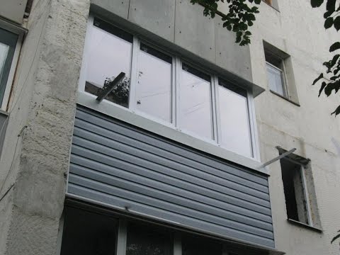 Отделка  балкона сайдингом http://okno-balkon-lodzhiya.ru/