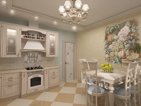 Кухни прованс - дизайн кухни в прованском стиле